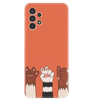 Samsung Galaxy M14 Uyumlu Kılıf Resimli Desenli Silikon Platinium Series Three Hand 1818