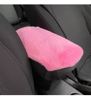 Yumuşak Peluş Kol Dayama Kolçak Minderi Pembe