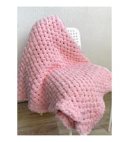 Puffy Bebek Battaniyesi Pembe