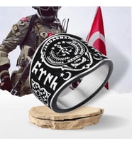 925 Ayar Gümüş Jandarma Logolu Askeri Erkek Yüzük