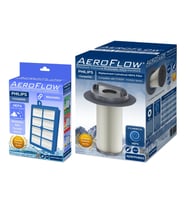 AeroFlow® Philips Marathon FC9202/01 Uyumlu Filtre Seti  1x FC8038/01 - 1x FC8048/01 (Yıkanabilir Hepa)