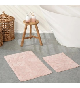 Karaca Home Paspas Set 50x80+50x40 Elegant Blush