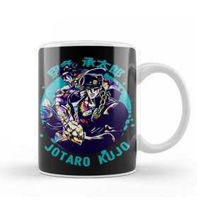 Jotaro Kujo 09 Kupa Bardak Porselen