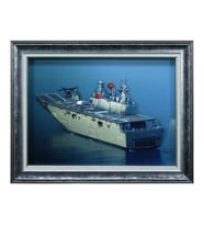 e38 EL İŞÇİLİĞİ KAĞIT RÖLYEF TABLO TCG ANADOLU  74x57 cm - 5988 (Karışık)