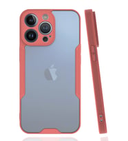 Newface Apple iPhone 14 Pro Max Kılıf Platin Silikon - Pembe