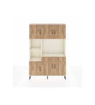 Arges Dolap 9 Raflı 6 Kapaklı 132x30x195 Aytaşı-Çam/Aytaşı
