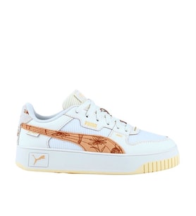 Puma Carina Street Lux Crafted Flowers Sneakers BEYAZ