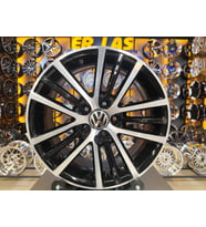 4 Adet VOLKSWAGEN ORIJINAL 7*17 5*112 ET54 57.1 BLACK MACK JANT REVİZE EDİLMİŞ (Takım)