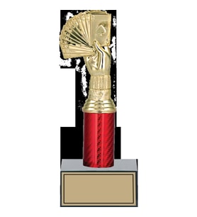 ODAK KUPA - Figürlü Kupalar - Briç Figürlü Kupalar FG-004 B - 24 cm