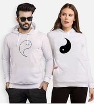 Tshirthane Ying Yang Sevgili Kombinleri Kapüşonlu Kombini (Tek Ürün Fiyatıdır.)