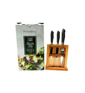 Weisenberg 4 Parça Standlı Bıçak Seti