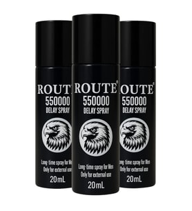 3 Kutu Route Viga Yüksek Kalite Erkek Geçiktirici Delay Sprey Seti - Made in Germany - Premium Qualty - 1 Kutu 20 ML