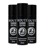 3 Kutu Route Viga Yüksek Kalite Erkek Geçiktirici Delay Sprey Seti - Made in Germany - Premium Qualty - 1 Kutu 20 ML