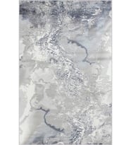 Eliana Home Baskılı, Yıkanabilir Kaymaz Taban Salon Halısı LNA0440 100x150 cm (Gri)