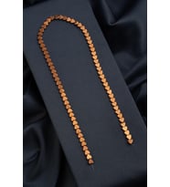 Hematit Doğal Taş Parlak Kahverengi Kalp Kesim 6x2mm Dizi [AA]