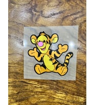 11X10 CM ÜTÜ İLE YAPIŞAN SARI KAPLAN ARMA TRANSFER BASKI