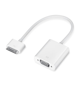 Apple 30 Pin VGA Adaptörü Dönüştürücü A1368 Orjinal Teşhir Ürün