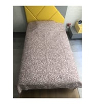 Bordo Zebra Desenli Tek Kişilik Çok Amaçlı Pike