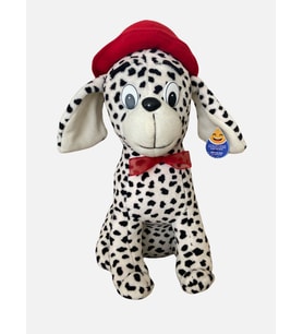 Gran Toys Peluş Dalmaçyalı Köpek - 35CM (Siyah - Beyaz)