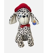 Gran Toys Peluş Dalmaçyalı Köpek - 35CM (Siyah - Beyaz)