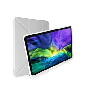 Durukar® iPad 9.7 (2018) Kılıf Kalemlikli Mars Tablet Kılıfı - Gri
