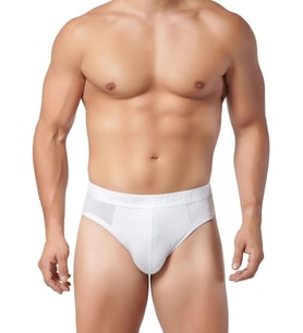 3 Adet Gümüş Erkek Modal Elastan Kemerli Slip Külot 7008