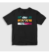 Presmono Unisex Çocuk Siyah Eyes Anime Boku No Hero Academia T-Shirt 234552tt