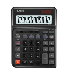 Casio DE-12E-BK 12 Haneli Masaüstü Hesap Makinesi