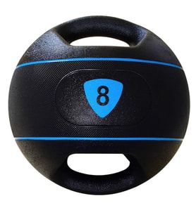 Avessa MB-100-8 Tutamaçlı Sağlık Topu 8 Kg (Mavi-Siyah)