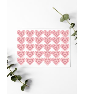 Desenli Thank You Teşekkür Stickers Paketleme Çıkartma PYTKSTK92