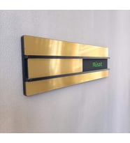 Satine Gold Özel Seri Meşgul & Müsait Levhası