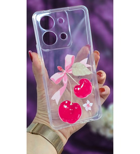 Vivo Y36 Uyumlu Baskılı Şeffaf Telefon Kılıfı