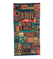 The Music Capital Temalı Buff Boyunluk Bandana No:128 (Karışık)
