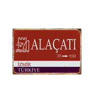 Ahşap MDF Poster (27x18cm)