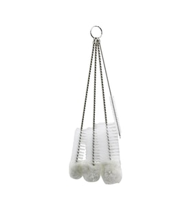 Lunaev 4 Boy Cam Pipet - Şişe - Çaydanlık Temizleme Fırçası Set