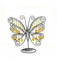 İthal Metal Siyah Renk 26x28Cm Küpe Standı (A.Siyah)