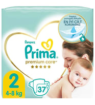 Nessiworld  Prima Premium Care Bebek Bezi İkiz Paket 2 Beden 37 Adet