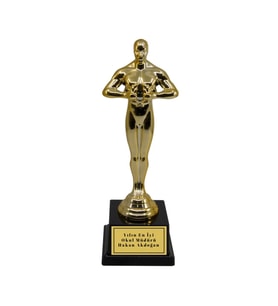 Yılın En İyi Okul Müdürü Tasarımlı Oscar Ödülü