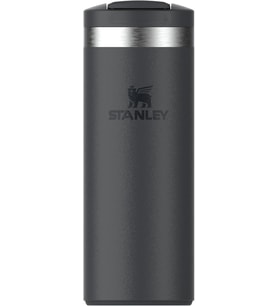 Stanley The Transit Fliptop Mug Termos 0.35 Litre - Siyah 2.0 Paslanmaz Çelik