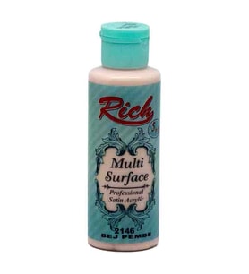 RİCH MLS-120-2146 MULTİ SURFACE 120 CC BEJ PEMBE