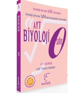 Karekök Yayıncılık Yeni Karekök AYT Biyoloji Sıfır Konu Anlatımlı Soru Bankası (Biyoloji Dersim (Çok Renkli)