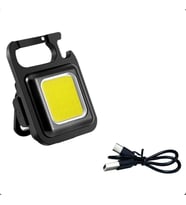 LED Işıklı Flash Özellikli 4 Modlu  Anahtarlık El Feneri