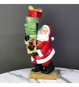 HEDİYELİ NOEL BABA BİBLO HS503 (Kırmızı)