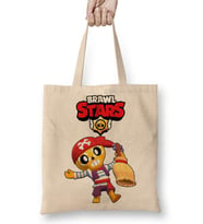 Brawl Stars Serenadçı Poco 02 Bez Çanta Uzun Saplı
