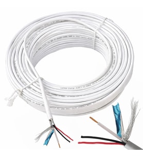 Botech 2+1 0.50x0.18mm Cca Cctv Kamera Kablosu 100 Metre Güvenlik Kamerası Kablo