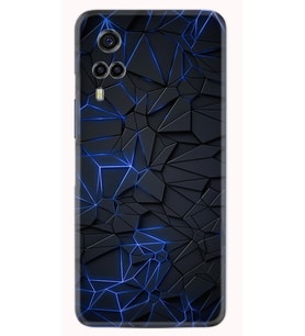 Vivo Y53S Kılıf Resimli Desenli Silikon Platinium Series Karmaşık 1874