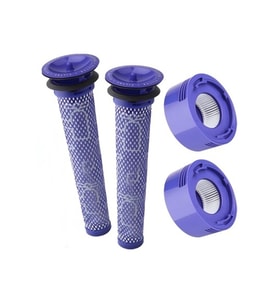 Dyson V7 V8 Cordless Uyumlu Filtre Seti 4lü (Ön,Arka)