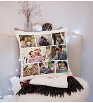 Sevgililer Gününe Özel Kişiye Özel 8 Fotoğraflı Yastık