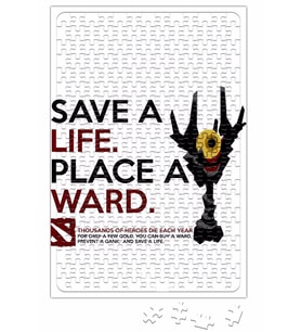 Dota 2 Art of Ward Puzzle 240 Parça Yapboz