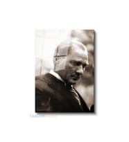 Dikey Cam Tablo Salon Duvar Tablosu Dikey Cam Cam Ata 011 Yeni Ev Hediyesi Ofis Tablosu